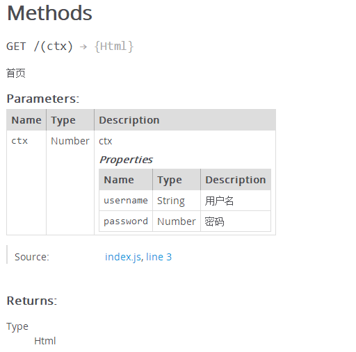 jsdoc 部分文档
